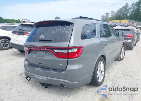 2023 Dodge Durango R/T Plus Rwd из США, поврежденный, VIN 1C4SDHCT1PC616557